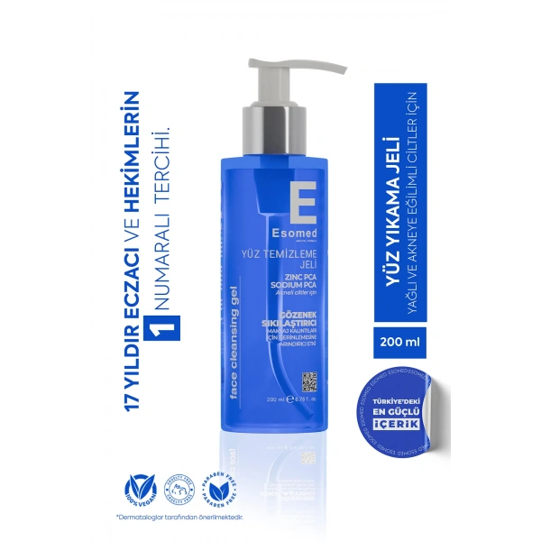 Esomed Akneli Cilt Temizleme Jeli 200 ml