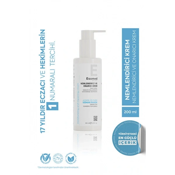 Esomed Nemlendirici ve Onarıcı Bakım Kremi 200 ml