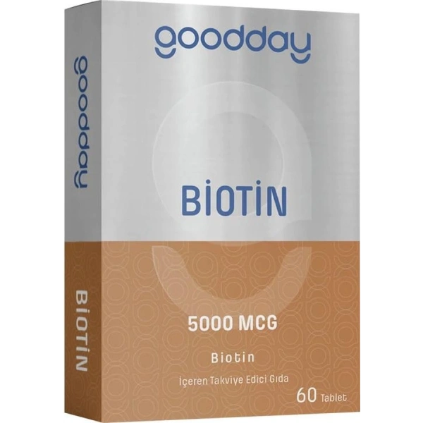 Goodday Biotin 5000 mcg 60 Tablet