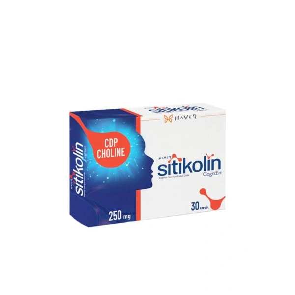 Haver Sitikolin Cognizin 250 mg 30 Kapsül