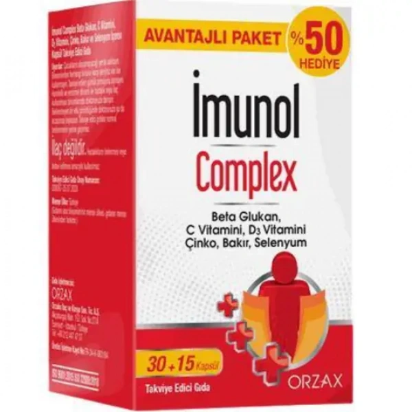 İmu nol Complex 45 Kapsül