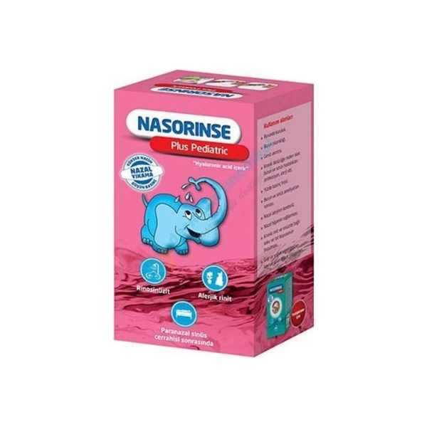 Nasorinse Plus Pediatric Nazal Yıkama 10 Ml