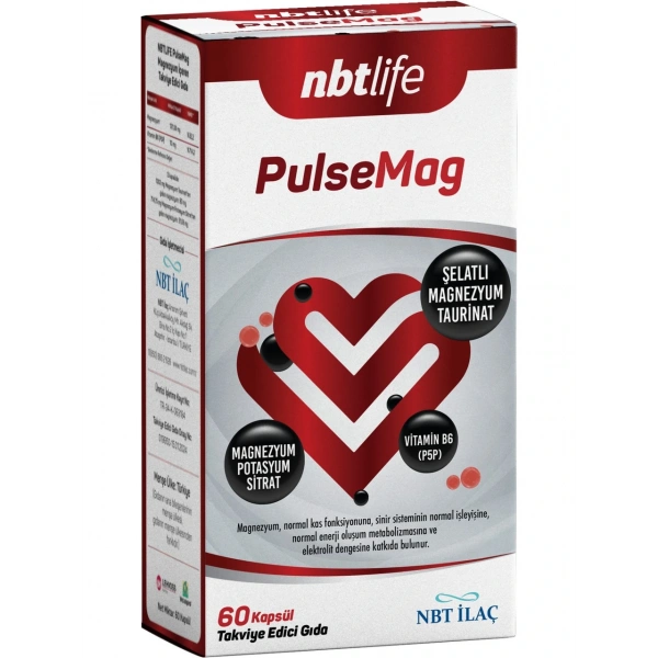 NBT Life Pulsemag 60 Kapsül