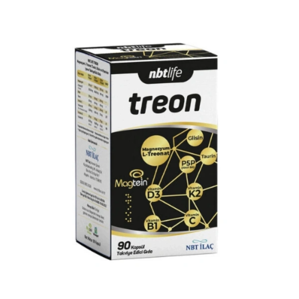 Nbt Life Treon Takviye Edici Gıda 90 Kapsül