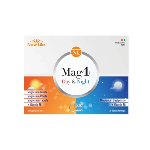 New Life Mag 4 Day 30 Tablet & Night 30 Tablet