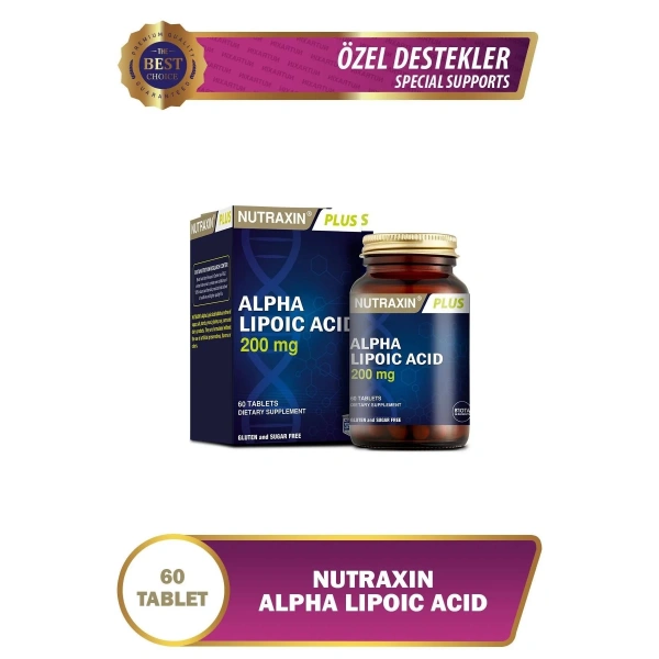 Nutraxin Alpha Lipoic Acid 200 mg 60 Tablet