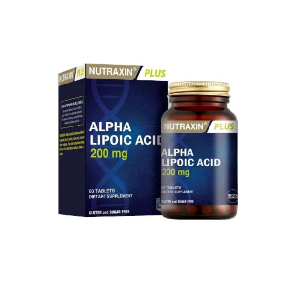 Nutraxin Alpha Lipoic Acid 200 mg 60 Tablet
