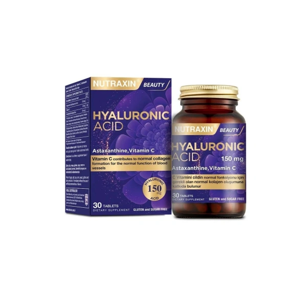 Nutraxin Beauty Hyaluronik Acid 30 Tablet