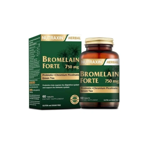 Nutraxin Bromelain Forte 60 Tablet