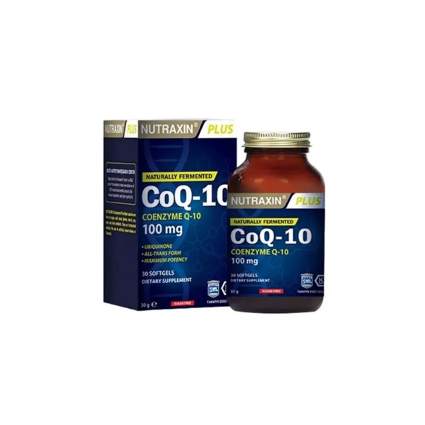 Nutraxin CoQ-10 100 mg 30 Softgel