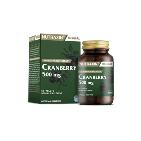 Nutraxin Cranberry 500mg 60 Tablet