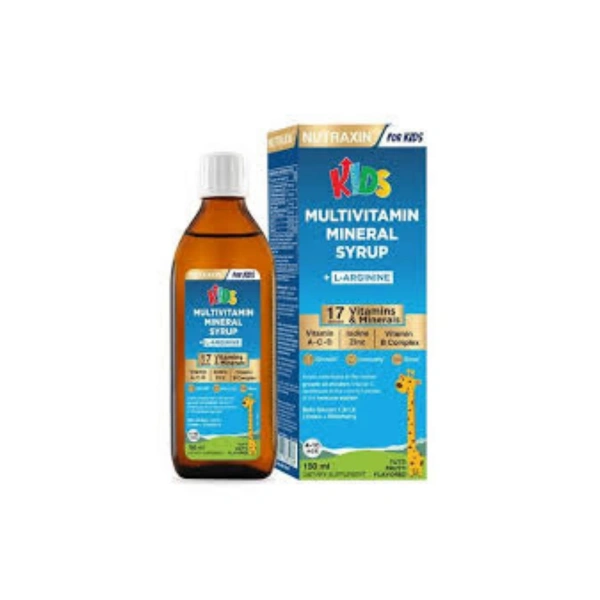 Nutraxin Kids Multivitamin Mineral Şurup 150 ml