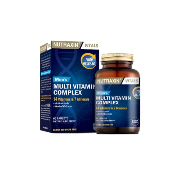 Nutraxin Mens Multi Vitamin Complex 60 Tablet