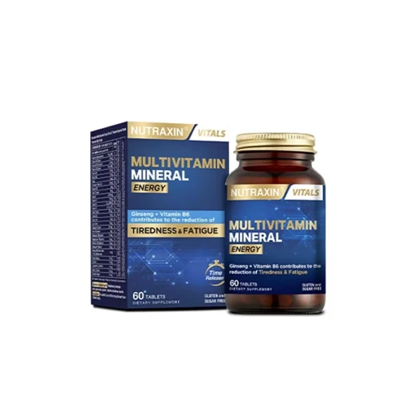 Nutraxin Multivitamin Mineral Energy 60 Tablet