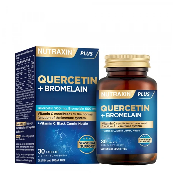 Nutraxin Quercetin + Bromelain 30 Tablet