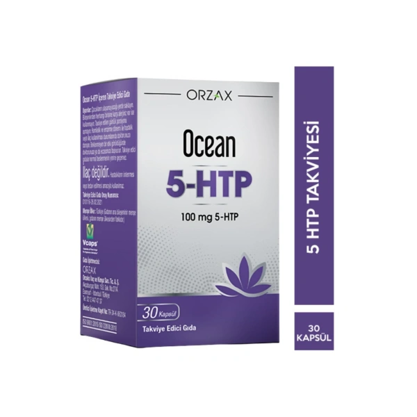 Ocean 5-HTP 100 mg 30 Kapsül