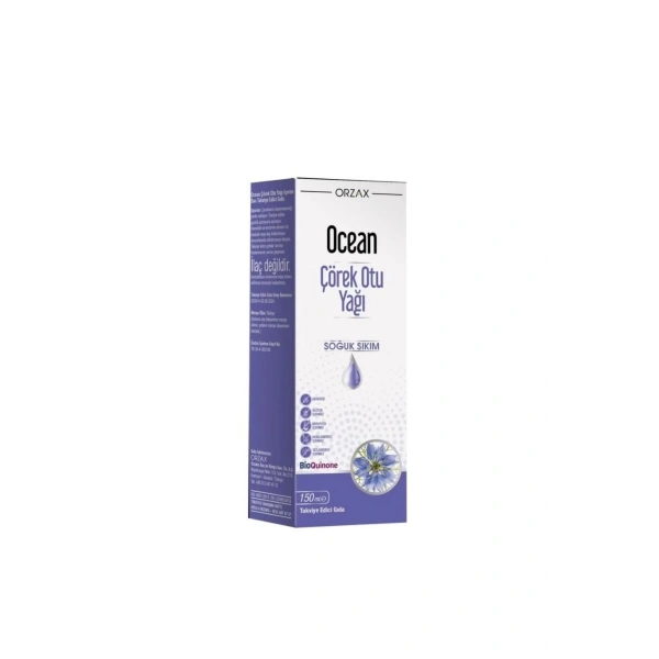 Ocean Çörek Otu Yağı Soğuk Sıkım 150 ml