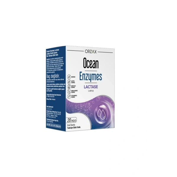 Ocean Enzymes Lactase Damla 20 ml