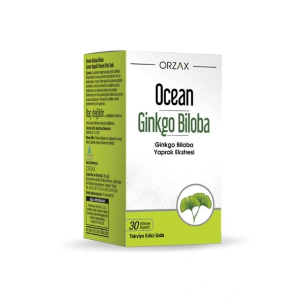 Ocean Ginkgo Biloba 30 Kapsül