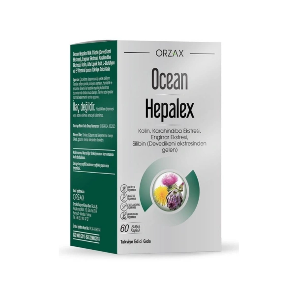 Ocean Hepalex 60 Softjel Kapsül