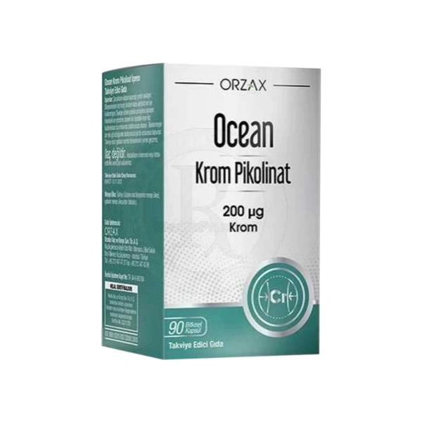 Ocean Krom Pikolinat 200 mcg 90 Kapsül