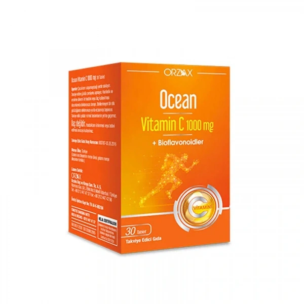 Ocean Vitamin C 1000 mg 30 Tablet - 1 Alana 1 Hediye