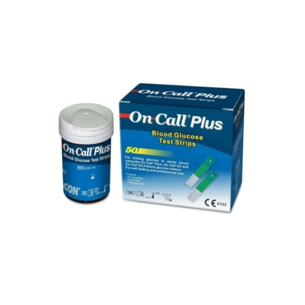 On Call Plus Kan Şekeri Test Stripi 50li