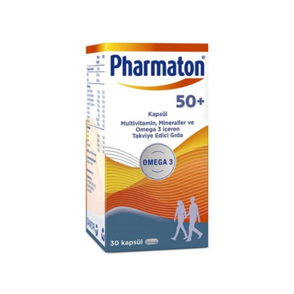 Pharmaton 50 Plus 30 Kapsül