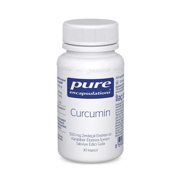 Pure Encapsulations Curcumin 500 mg 30 Kapsül
