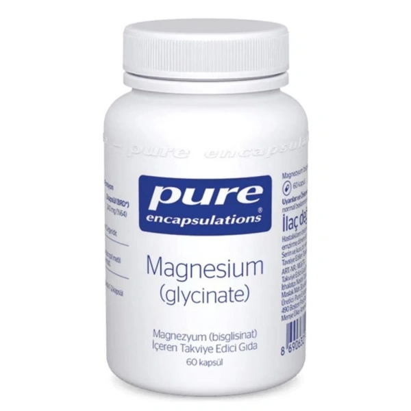 Pure Encapsulations Magnesium Glycinate 60 Kapsül