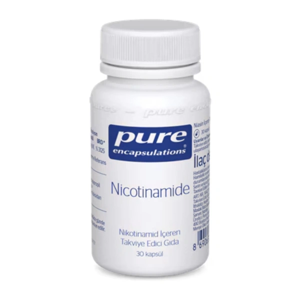 Pure Encapsulations Nicotinamide 30 Kapsül
