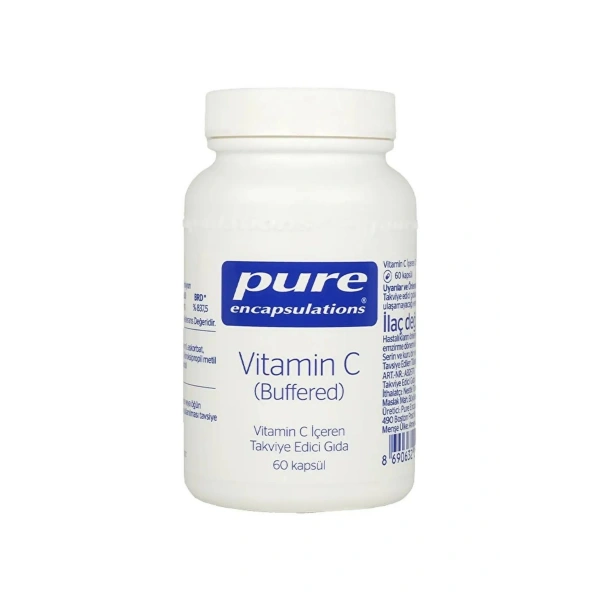 Pure Encapsulations Vitamin C Buf Btl 60 Kapsül