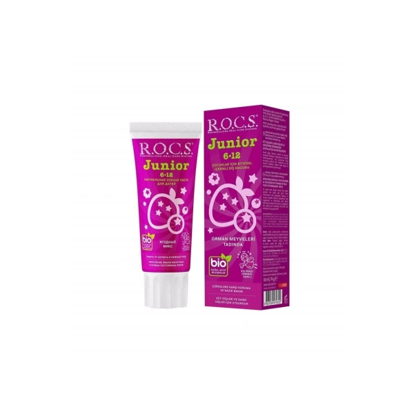 Ro cs Junior 6-12 Orman Meyveli Özlü Diş Macunu 74 gr