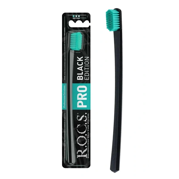 Rocs Pro 5940 Ultra Soft Diş Fırçası Siyah Yeşil