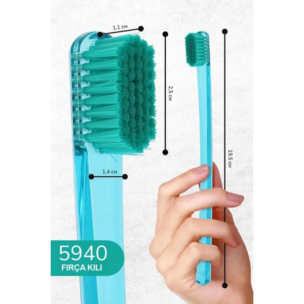 Rocs Pro 5940 Ultra Soft Diş Fırçası Yeşil-Yeşil