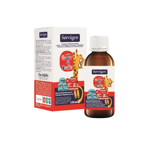 Sorvagen Grow Brain For Kids Sıvı 150 ml