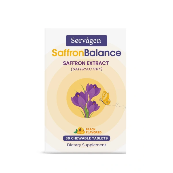 Sorvagen SaffronBalance Safran 30 Çiğneme Tableti