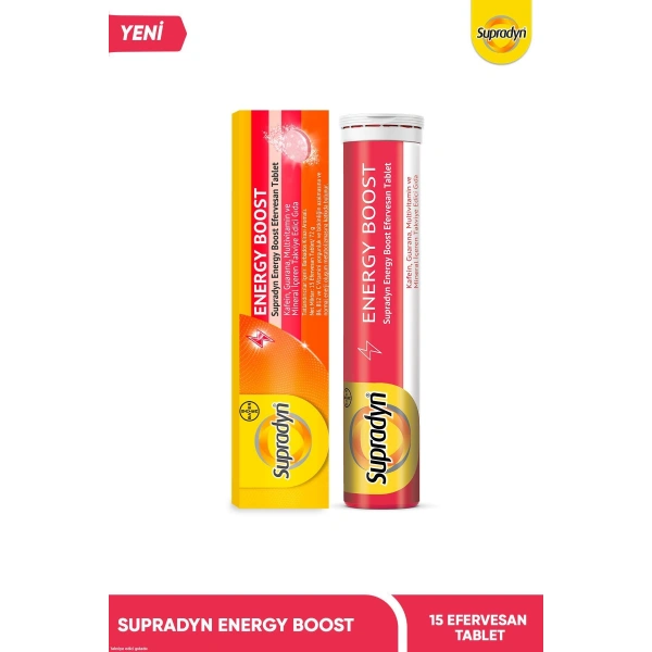 Supradyn Energy Boost Taef 15 Efervesan Tablet