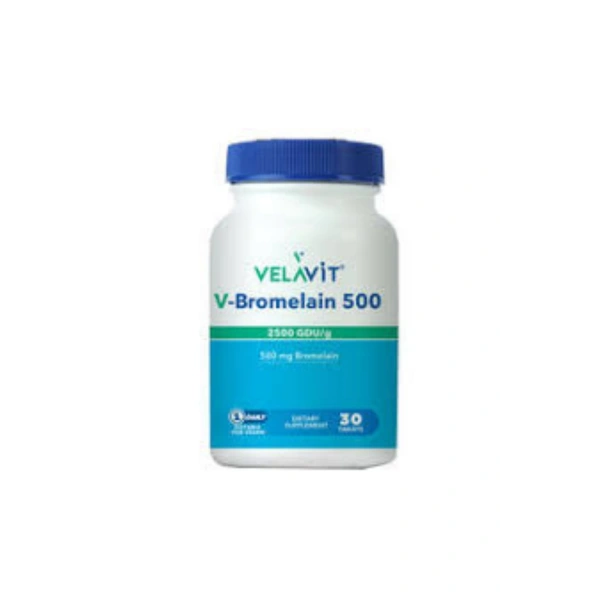 Velavit V-Bromelain 500 30 Tablet