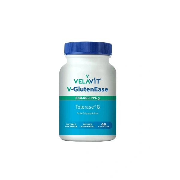 Velavit V-GlutenEase 60 kapsül