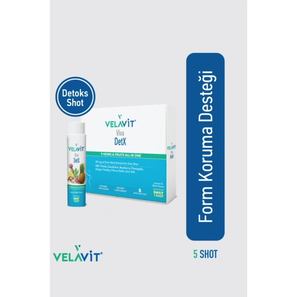 Velavıt Viva Detox 5 Shot Bottles
