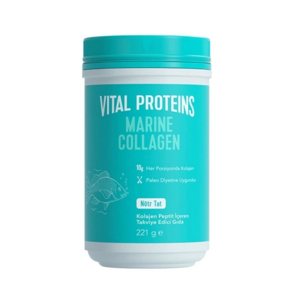 Vital Proteins Marine Collagen Nötr Tat 221 gr 04/2026 midlı