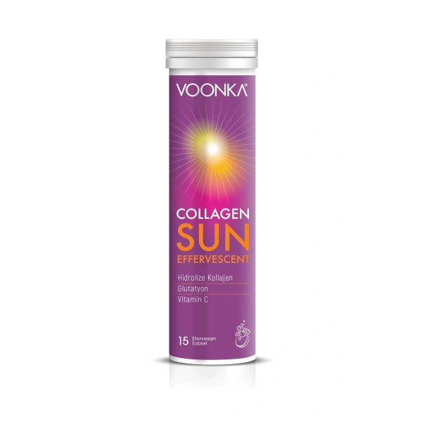 Voonka Collagen Sun 15 Effervescent Tablet