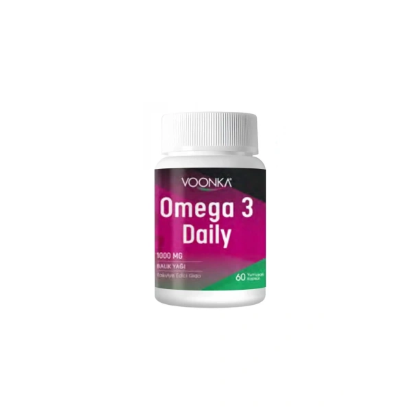 Voonka Omega 3 Daily 60 Yumuşak Kapsül