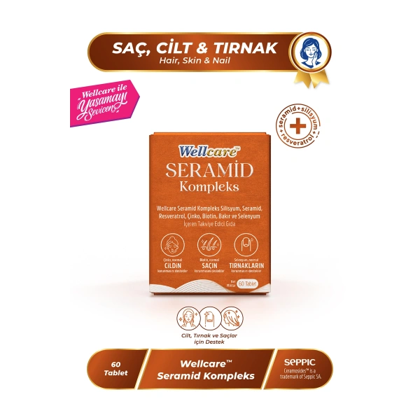 Wellcare Seramid Kompleks 60 Tablet