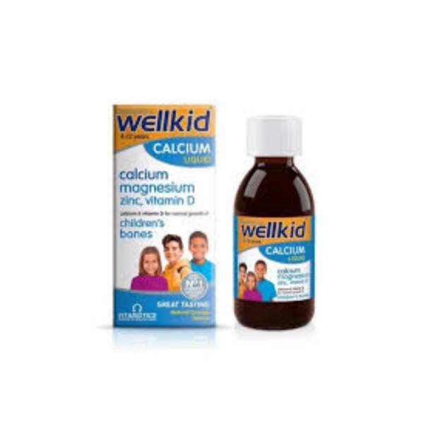 Wellkid Kalsiyum Liquid Şurup 150 ml