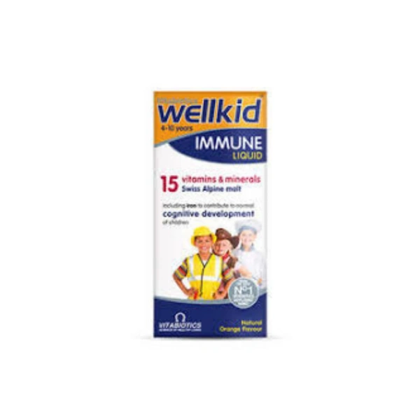 Wellkid İmmune Liquid 150 ml 09/2025 miadlı