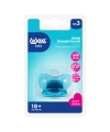 Wee Baby 113 Yalancı Emzik Silikon Akide Damaklı No: 3 - Mavi