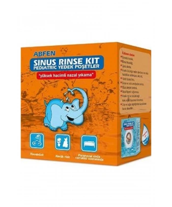 Abfen Sinus Rinse Kit Pediatric 50 Yedek Poşet
