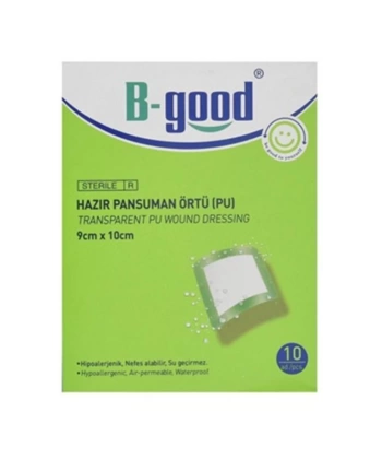 B-GOOD Hazır Pansuman Örtüsü 9X10cm 10 Lu